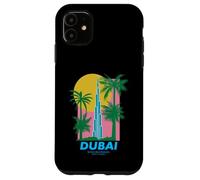 Dubai Burj Khalifa Art Modern Travel Poster UAE Case for iPhone 11