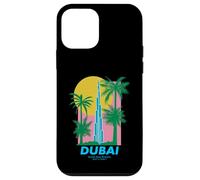 Dubai Burj Khalifa Art Modern Travel Poster UAE Case for iPhone 12 mini