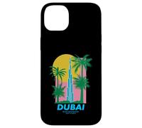 Dubai Burj Khalifa Art Modern Travel Poster UAE Case for iPhone 14 Plus