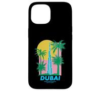 Dubai Burj Khalifa Art Modern Travel Poster UAE Case for iPhone 15