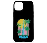 Dubai Burj Khalifa Art Modern Travel Poster UAE Case for iPhone 15 Plus