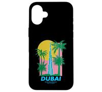 Dubai Burj Khalifa Art Modern Travel Poster UAE Case for iPhone 16 Plus