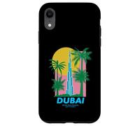 Dubai Burj Khalifa Art Modern Travel Poster UAE Case for iPhone XR