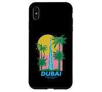 Dubai Burj Khalifa Art Modern Travel Poster UAE Case for iPhone XS Max