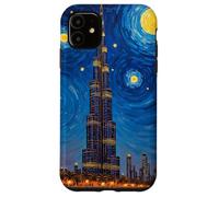 Dubai Burj Khalifa Starry Pop Skyline Case for iPhone 11