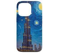 Dubai Burj Khalifa Starry Pop Skyline Case for iPhone 13 Pro