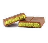 Dubai Chocolate Bar - 90g Pistachio & Kunafa Delight with Creamy Pistachio Filling | Luxurious Dubai Taste | Gift for Family, Kids & Friends.