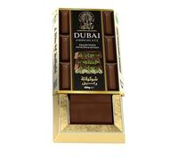 Dubai Chocolate Bar Pistachio - 100g Pistachio Cream & Kunafa - Made In Dubai, Premium Original UAE Import - Viral Milk Chocolate Bar With Kadayif & Kataifi (Pack of 2)