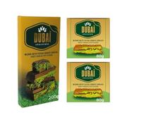Dubai Chocolate Bar with Kadayif Pistachio Cream Individually Wrapped Sweets Treat UAE Dubai Kunefe Milk Chocolate Small Gifts for Snack Kids Family & Friend (Dubai chocolate 2x 80g & 200g)
