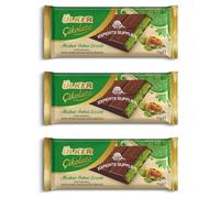 Dubai Chocolate Bar with Pistachio Cream & Kataifi - Viral Crispy Bar Inspired by Knafeh | 93g Dubai Chocolate Bar Snack Treat (x3)