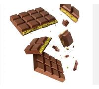 Dubai chocolate broken pistachio bar 1 kg Ideal For Snacking, Baking etc