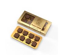 Dubai Chocolate Cubes - 100g Pistachio & Kunafa Cream Filling - Luxurious Fix Dubai Milk Chocolate Bites with Kadayif & Kataifi - Viral Treat for Kids, Family & Friends (pack of 2)