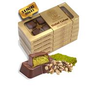 Dubai Chocolate Cubes - 100g Pistachio & Kunafa Cream Filling - Luxurious Fix Dubai Milk Chocolate Bites with Kadayif & Kataifi - Viral Treat for Kids, Family & Friends (pack of 5)
