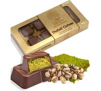 Dubai Chocolate Cubes Box (8 Cubes in a Box) 100g Jumaira Delight Kunafa with Pistachio Cream Filling - Luxurious Dubai Chocolate Cubes- Best Gifts for Kids, Family & Friend (Pack of 1)