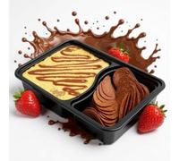 Dubai Chocolate Dipping Box - Mint Chocolate | Chocolate Drizzle, Chips & Dip Tray