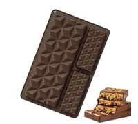 Dubai Chocolate Moulds Silicone - Deep Chocolates BarMoulds - ThickChocolate | for Baking Candy Maker