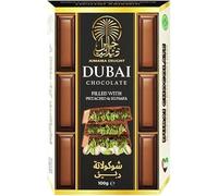 Dubai Chocolate with Pistachio and Kunafa Filling, Premium Middle Eastern Confection, 100g