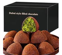 Dubai Filled Chocolate,Dessert,Pastry,Chocolate Candy,Healthy Snacks, Ready Meals,Leisure Food,Vegan,Sweets,Dim Sum,Delicious Chinese Snacks Gift, Wedding Candies,Gummies (30packs)