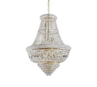 Dubai Indoor Ceiling Chandelier Pendant Lamp 24 Lights Gold E14 Netlighting Gold One Size
