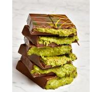 Dubai Pistachio Kunafa Chocolate Bar 100g - Arabic Dessert-Inspired Treat with Kadaifi & Nuts - Premium Gift Snack