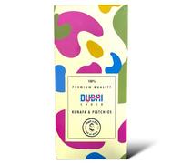Dubai Pistachio Kunafa Chocolate Bar - Authentic Middle Eastern Chocolate with Crispy Kunafa & Pistachio Cream - Viral Dubai Treat (175g)
