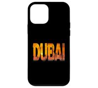 Dubai Skyline Burj Khalifa Skyscraper Inside Bold Letters Case for iPhone 12 mini