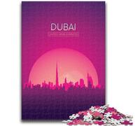 Dubai UAE Jigsaws 1000 Pieces for Adults, Toys Educational Games Stress Relieving Secret Santa Gifts for And Age 14 1000pcs(50x75cm)
