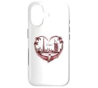 Dubai United Arab Emirates UAE Love Heart Falconry Case for iPhone 17