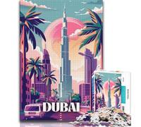 Dubail Skyline Vibes 1000 Piece Jigsaw Puzzles for Adults Gifts,Challenging Game And Family Play for Is Ideal As A Gift for The Whole Family 50x75cm