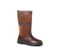Dubarry Kildare Walnut Brown Leather Womens Waterproof Pull On Mid Calf Boots 6