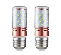 dubb LED Lighting Bulb E 14 / E 27 12w/16w 3 Light Colors Adjustable 3000-6000k Energy Saving High Light Household Use Light Bulb (Color : E27, Size : 16W)