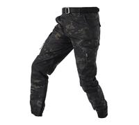 dubb Men's Combat Pants Camouflage Trousers Water Proof Breathable Comfortable Microelasticity Wear-Resistant Outdoor Tactical Pants Belt Not Included (Color : C, Size : S)