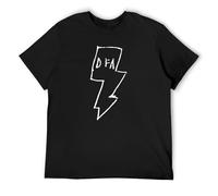 dubbel DFA Records T Shirt James Murphy LCD Soundsystem Punk Funk House Label Black XL