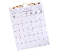 Dubbulon 2025-2026 Wall Calendar,Monthly Wall Calendar 2025 - Organizer Multilingual Planner for Work, School, Teacher, Kids National Family Office Use Daily Scheduling
