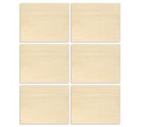 Dubbulon Basswood Sheets - Basswood Sheets for Crafts, Engraving CNC Cutting Craft Arts for Mini House Building Architectural Models Painting Projects Hobby Burning