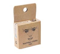 Dubbulon Brow String Mapping - Eyebrow Mapping Tool,Pre-Inked Eyebrow Mapping String Thread for Makeup, Marking Symmetrical Brows Mapping String