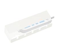 Dubbulon Cable Management Under Desk,Power Strip Holder - Adhesive Concealed Cable Rack No Drill Rack for Gaming Setup Computer Standing Desk Work Area