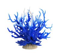 Dubbulon Coral Decorations for Home - Artificial Coral Reef Ornaments, Ornament for Fish Tank Landscaping, 6.7x2.6x5.5inch Reef Sculpture Nautical Tabletop Decoration