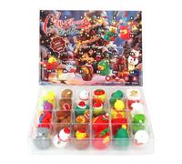 Dubbulon Duck Calendar Advent | Duck Christmas Calendar for Kids | 24-Days Mini Collectible Figures Toys for Kids Teens Women Men Adults Home Party Decor