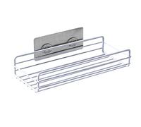 Dubbulon Floating Shelves for Wall | Shower Kitchen Rack Wall Mounted,Decorative Storage Shelves for Bathroom, No Drilling Rustproof Wall Rack for Dorm, Toilet, Bath, and Kitchen