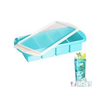 Dubbulon Freezer Molds - Silicone Tray Soup Molds for Freezer - 4-Cavity Kitchen Container Hot Days Tool for Wine Champagne Restaurant Camping Trips Home Picnic