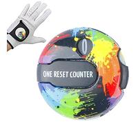 Dubbulon Golf Score Counter Clicker - Portable Score Clicker | For Golf Game Scorekeeper Portable Golf Shot Putt Tally Keeper Number | Counts Up To 12 Strokes And Resets To 0 With Just e Touch