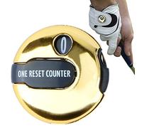 Dubbulon Golf Score Counter Clicker - Portable Score Clicker | For Golf Game Scorekeeper Portable Golf Shot Putt Tally Keeper Number | Counts Up To 12 Strokes And Resets To 0 With Just O ne Touch