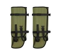 Dubbulon Hiking Gaiters - Waterproof Snake Proof Cover,Breathable Snake Bite Protection for Ankle to Thigh | for Men Women Outdoor Running Winter Ski Snow Shoe Research Army Green