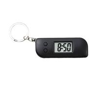 Dubbulon Keychain Clock | Glow-in-The-Dark Digital Keyring Watch for Backpack | Electronic Clock Keychain for Athletes Teens Women Girls Family Men Son Boys