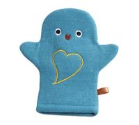 Dubbulon Kids Washing Mitt for Bath, Bath Body Scrubber, Soft Scrub Wash Mitts Double-Sided Design in Cute Animal Style, Easy to Carry Wash Mitts for Boys, Girls, Baby & Toddler