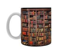 Dubbulon Library Book Lovers Mug - Effect Books Mugs | Bookworm Mug Book Club Cup | Bibliophile Library Mug | Coffee Mug Ceramic Mug | Mug for Readers Bookshelf Coffee Mug, for Book Lovers?Readers