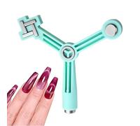 Dubbulon Magnet Nail Tool | 4 in 1 Magnetic Adjustable Triangular - Portable Magnet Nail Manicure Tools | for Indoor Home Apartment Dorm Salon Travel Daily Dating Women Adults Beginners Beginners
