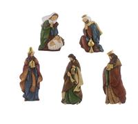 Dubbulon Nativity Scene Set | Resin Classic Religious | Jesus Birth Scene Indoor Decor | for Dining Table Mantel Windowsill Church School Children Adults Mother Friends Christians