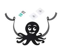 Dubbulon Octopus Toilet Paper Holder - Octopus Design Toilet Paper Shelf,Storage Stand Roll Tissue Organizer for Farmhouse Home Bathroom Small Space RV Restroom Wall